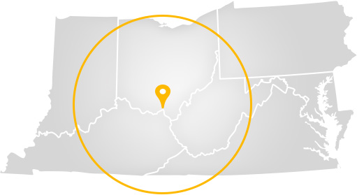 Portsmouth Ohio, Kentucky, West Virginia & Indiana
